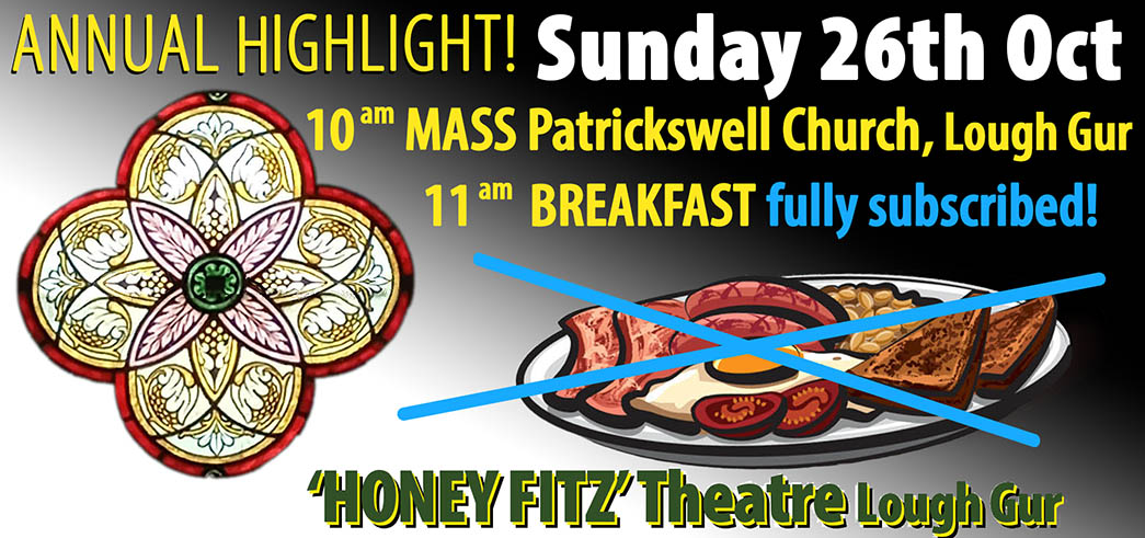 graphic of Mass and Breakfast